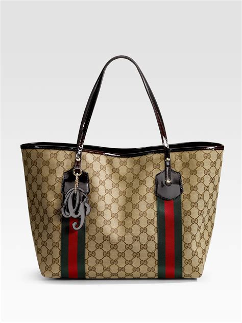 extra large gucci tote|genuine gucci bag purse tote.